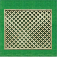 6' x 5' Diamond Trellis Panel (1.83m x 1.52m)