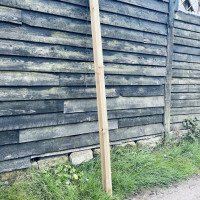 7' x 4" x 4" Fence Post (2.10m x 100mm x 100mm)