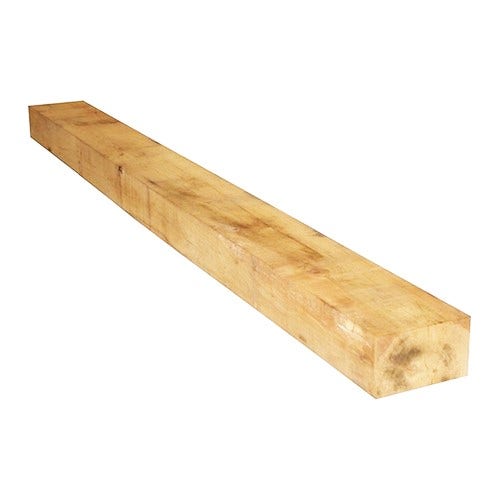 New Hardwood Sleeper – 2.4m x 200mm x 100mm